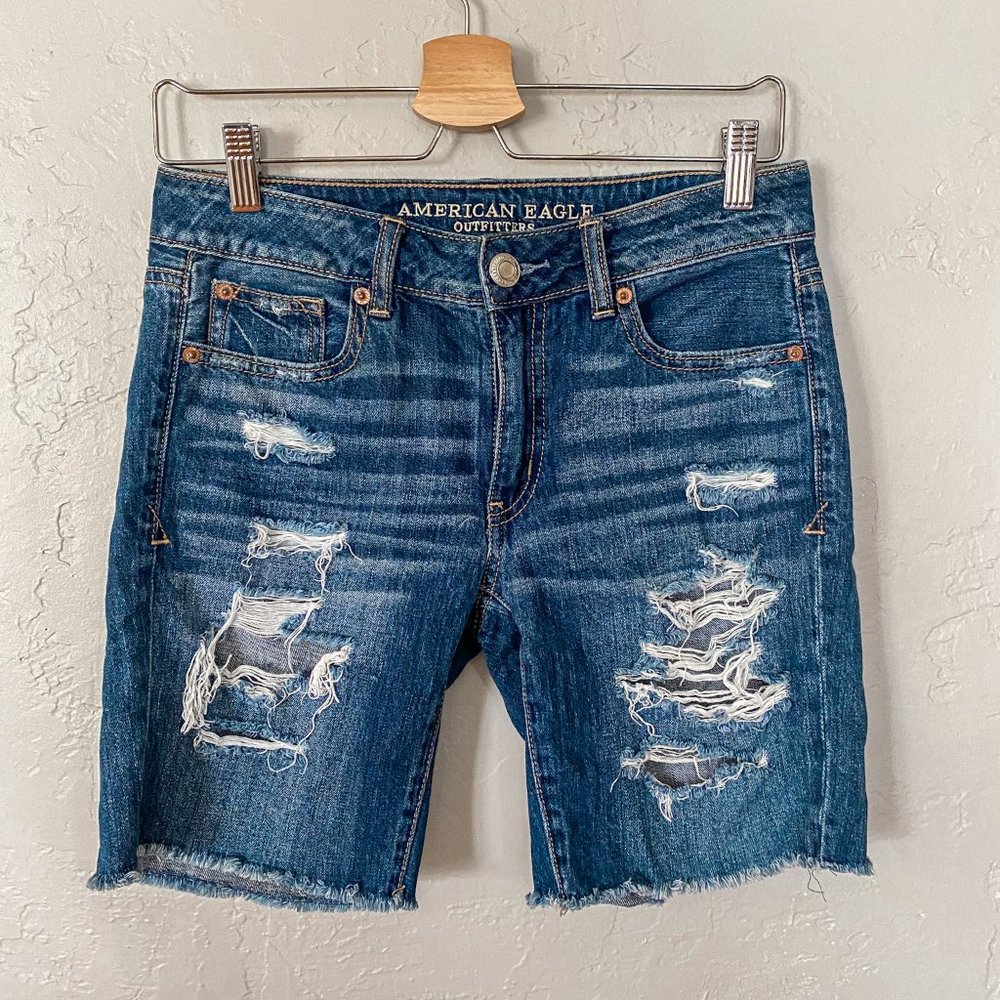 American Eagle - Size 0 Tomgirl Bermuda Shorts